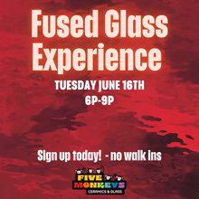 Load image into Gallery viewer, Glass Experience - June Dates