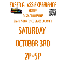Load image into Gallery viewer, Glass Experience - October Dates
