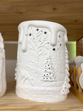 Load image into Gallery viewer, Carved Winter Lantern
