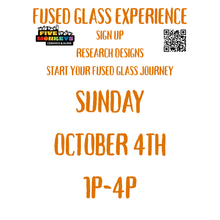 Load image into Gallery viewer, Glass Experience - October Dates
