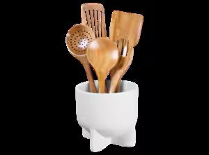 Modern Footed Container