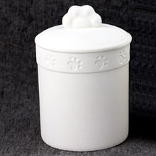 Load image into Gallery viewer, Paw print jar
