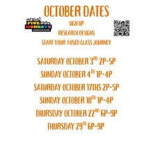 Load image into Gallery viewer, Glass Experience - October Dates
