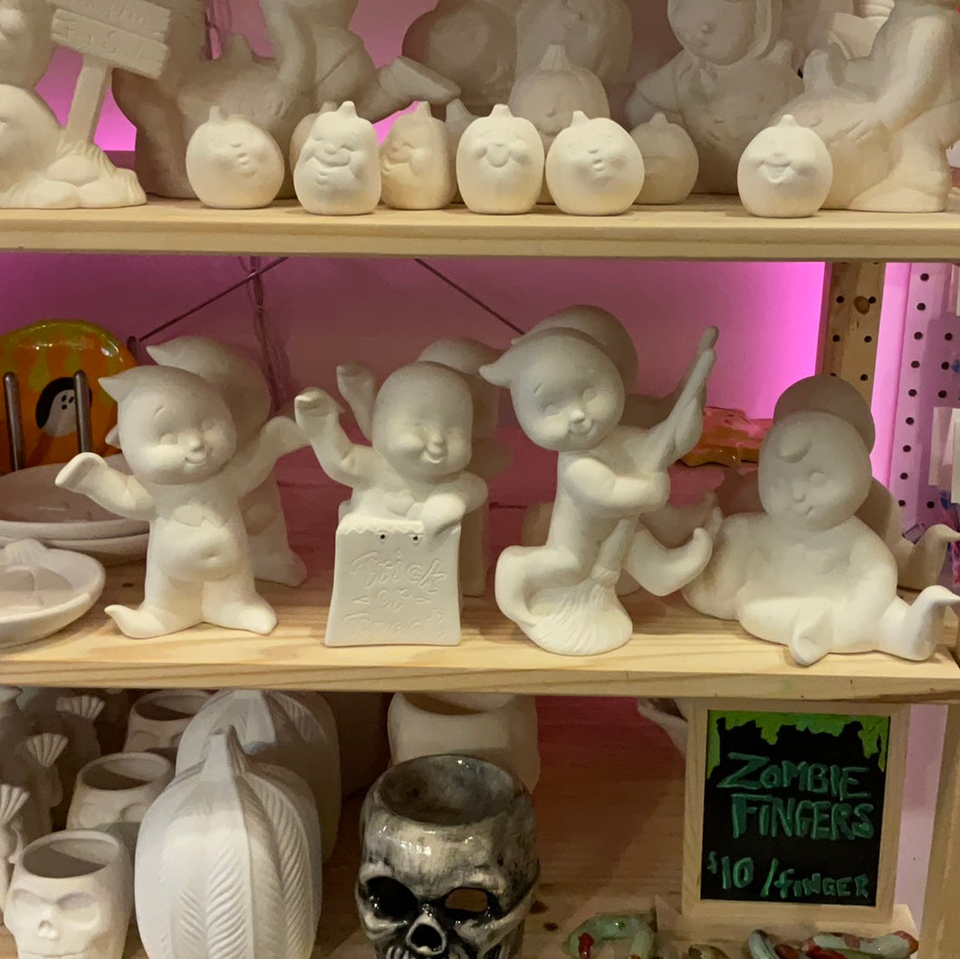 Ghost Babies with Hearts