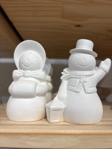 Snowman & Snowwoman
