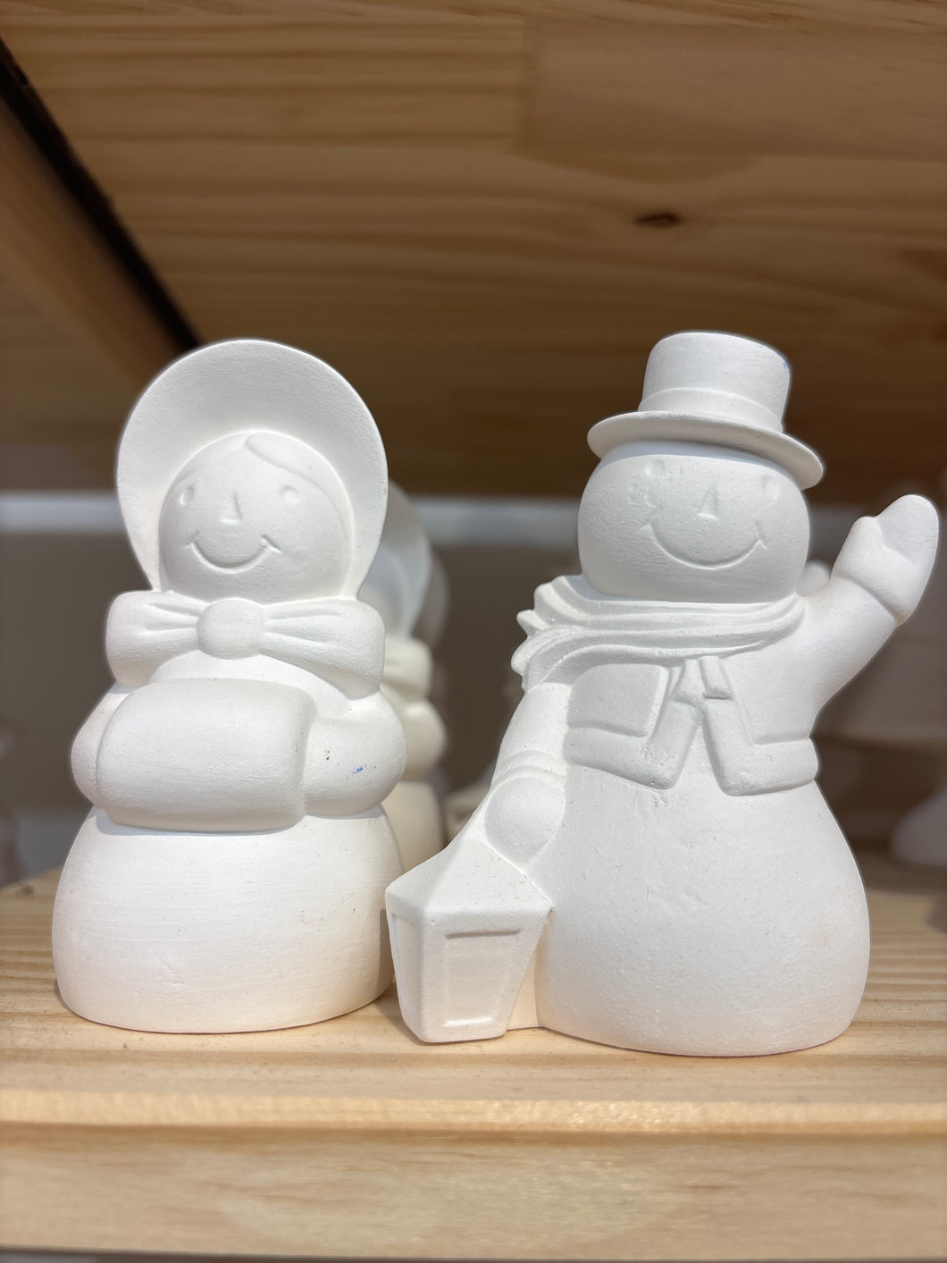 Snowman & Snowwoman