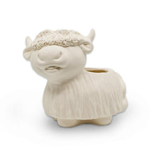 Load image into Gallery viewer, Highland Cow Planter
