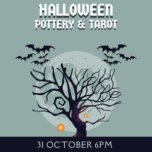 Halloween Pottery & Tarot