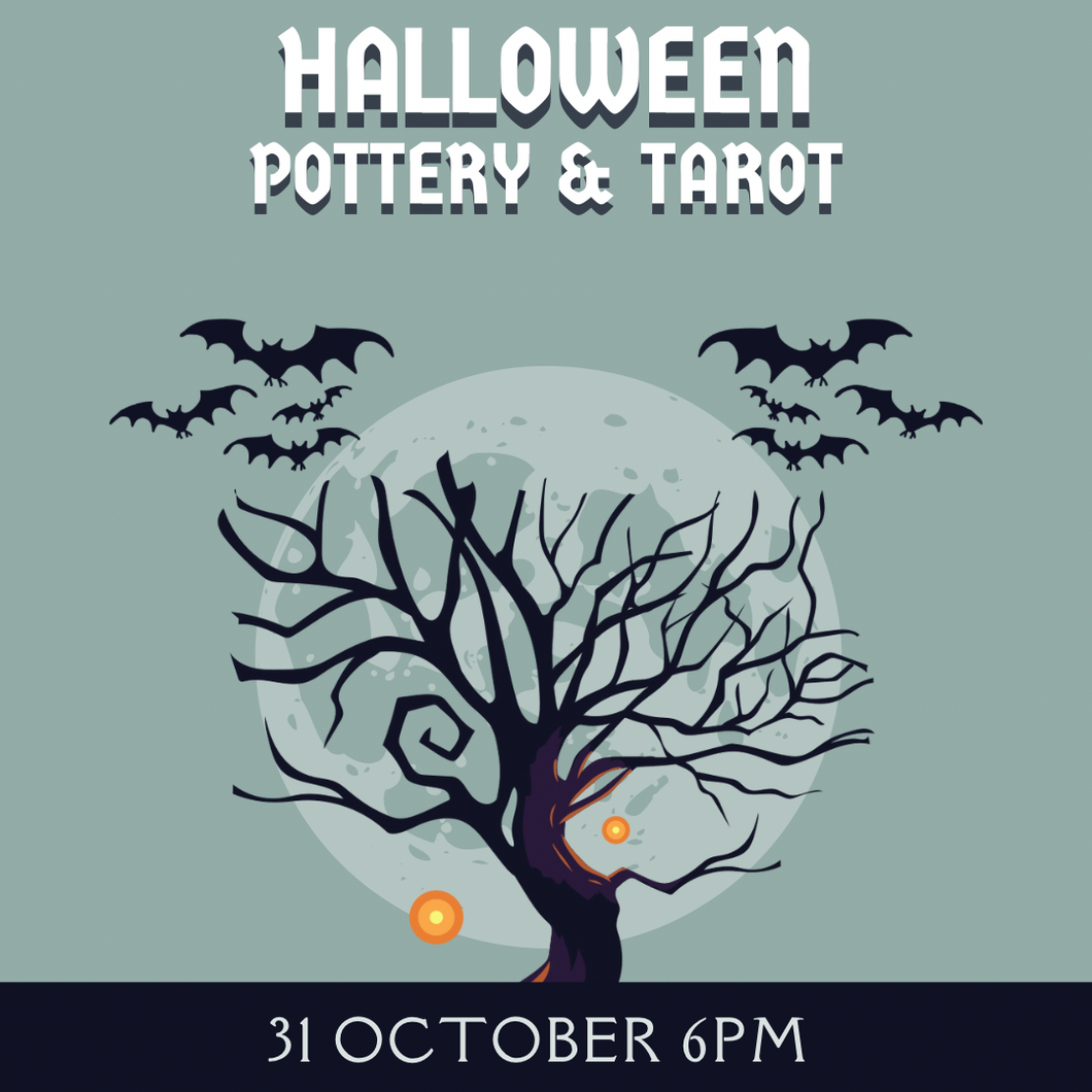 Halloween Pottery & Tarot