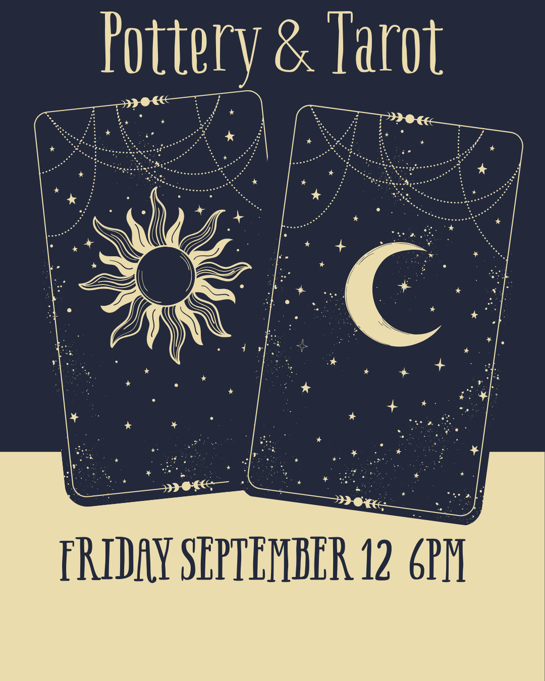 Pottery & Tarot - September 12
