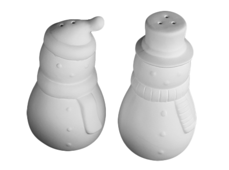 Snowman Salt & Pepper