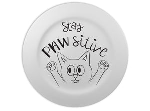 Pawsitive Kitty Plate