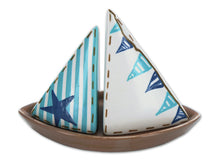 Load image into Gallery viewer, Sailboat Salt &amp; Pepper
