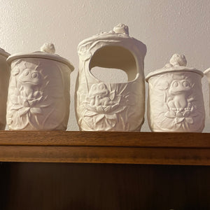 Vintage Frog Kitchen Set