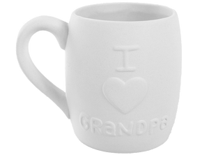 I Love Grandpa Mug