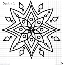 Load image into Gallery viewer, Mandala Designs - Less Detail
