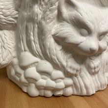 Load image into Gallery viewer, Raccoon Stump Planter
