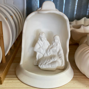 Nativity Scene Votives