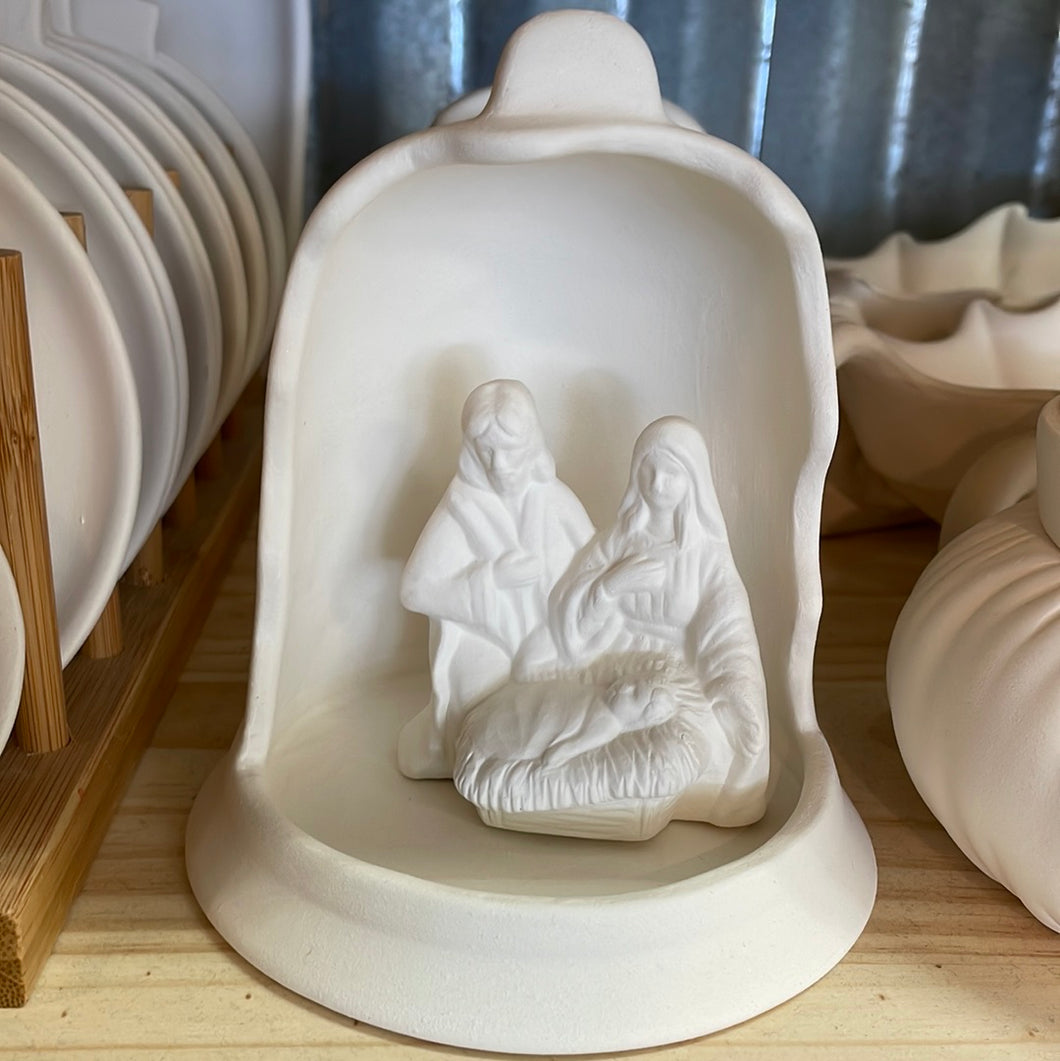 Nativity Scene Votives